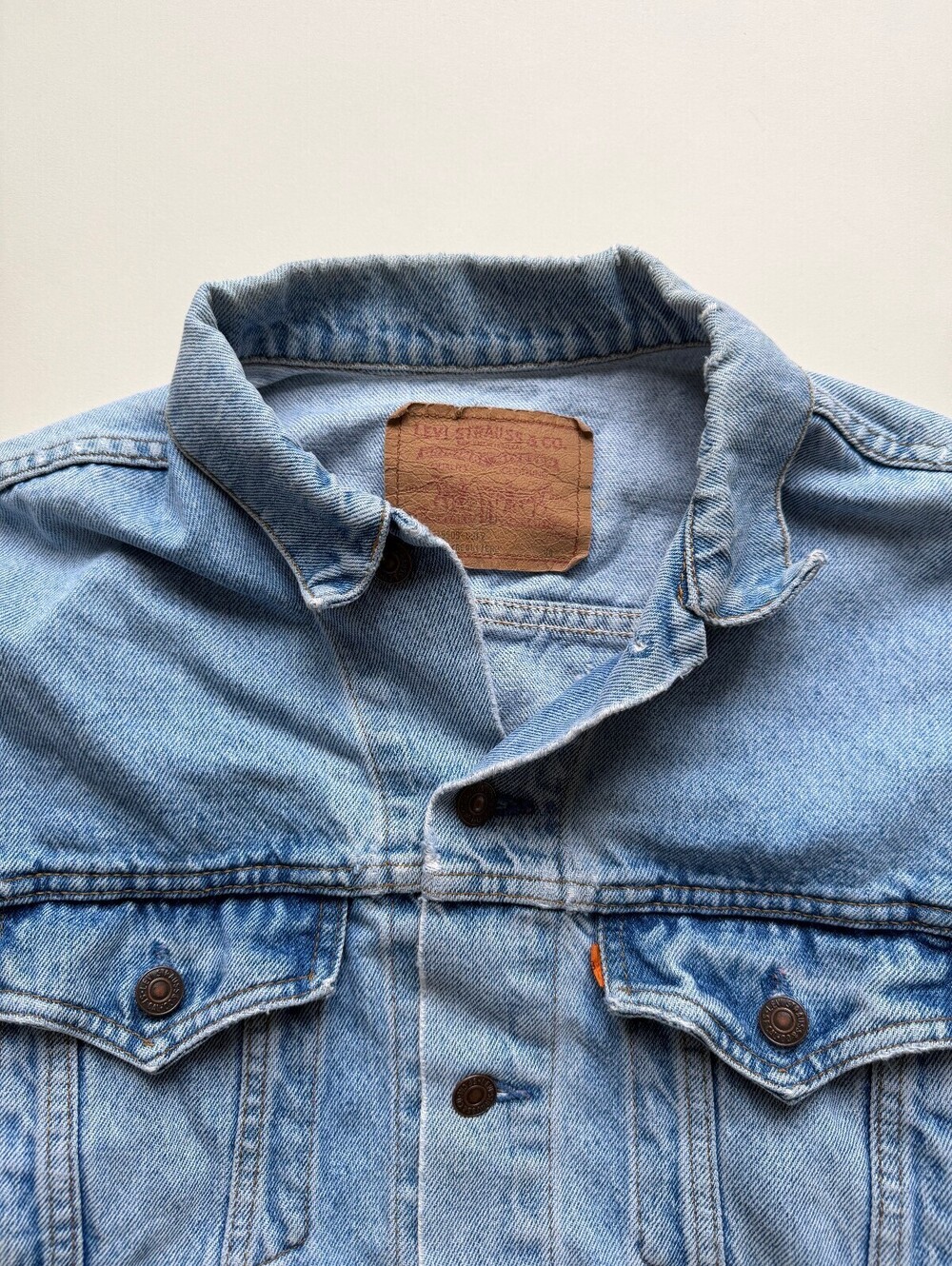 Vintage 90's Levi's Orange Tab Denim Jacket - Picture 4 of 8